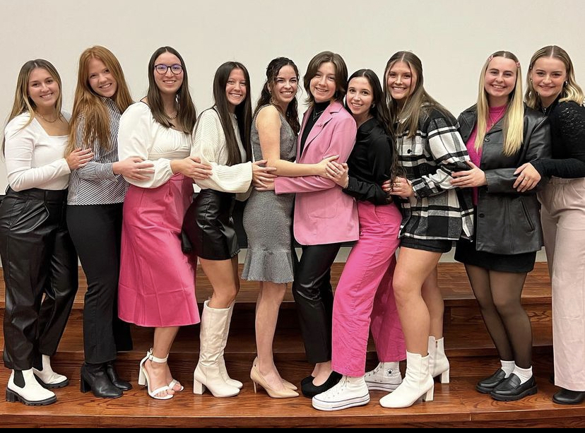 Sage with her sorority